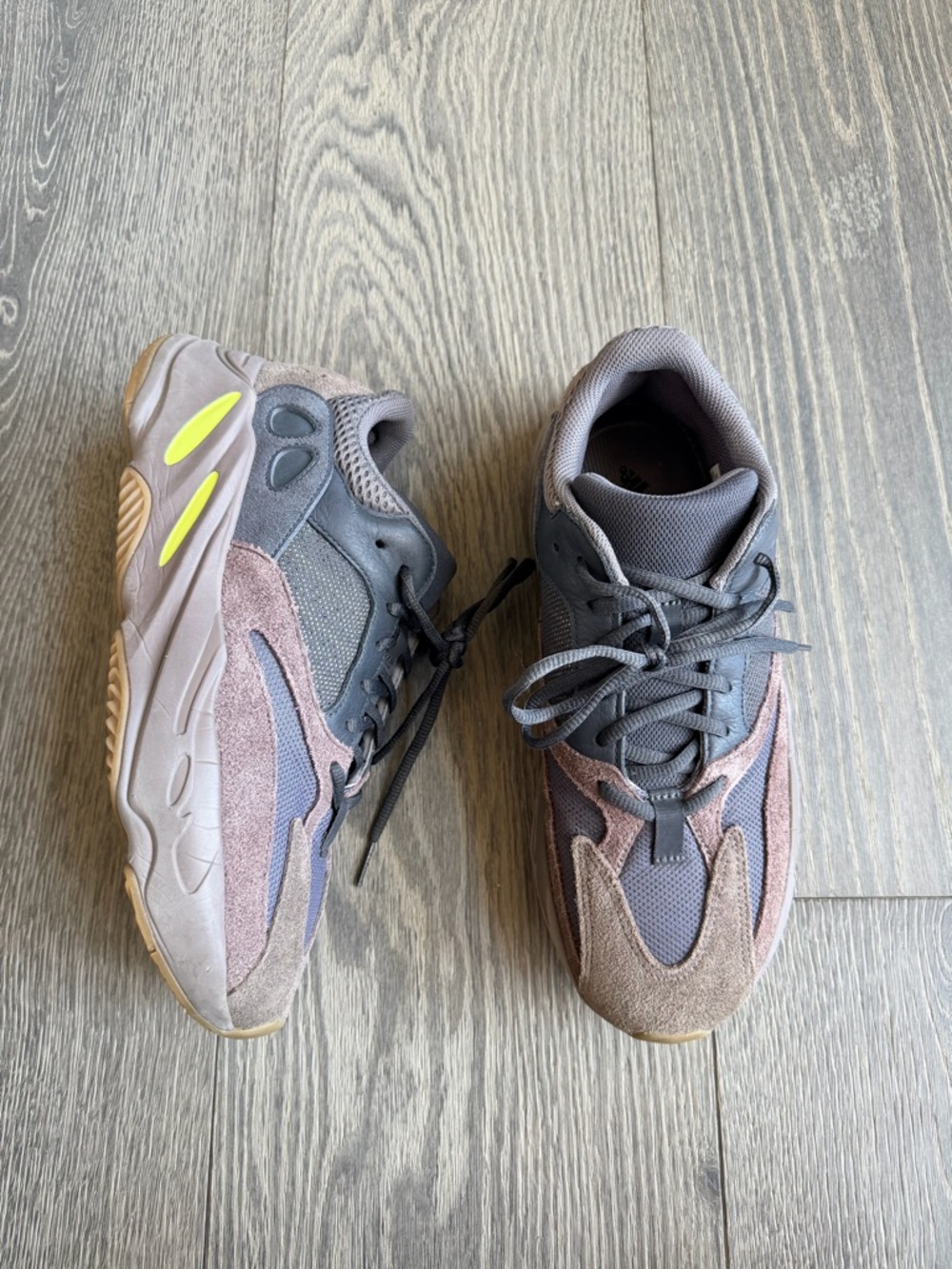 Adidas Yeezy Boost 700 Mauve Sneakers Size 10.5